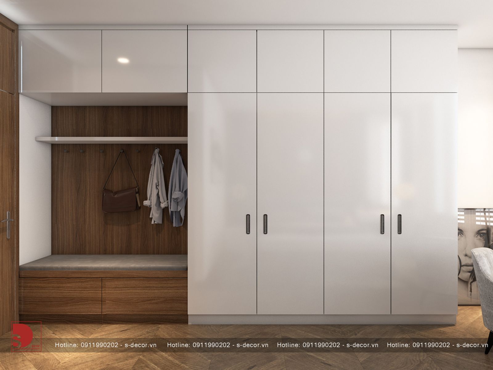 Thiết kế nhà ống 5 tầng hiện đại