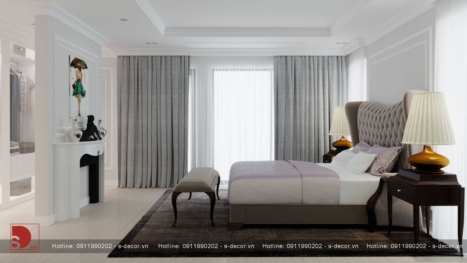 Thiết kế nội thất hiện đại tại Bắc Giang