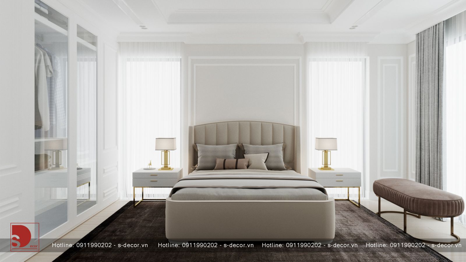 Thiết kế nội thất hiện đại tại Bắc Giang
