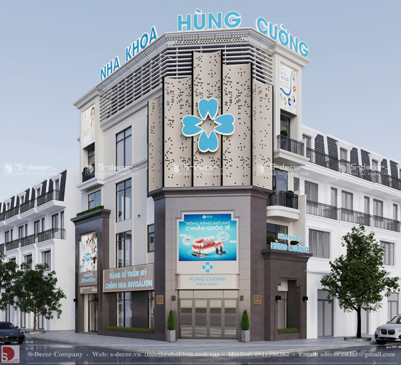Thiết kế nội thất và kiến kế nha khoa