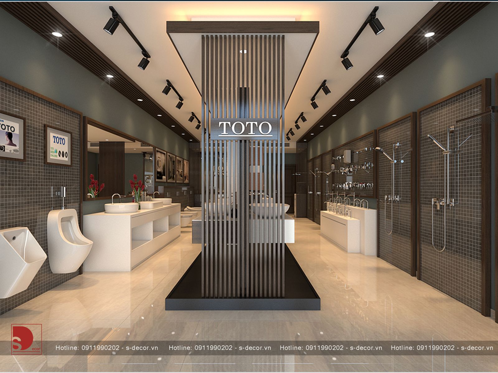 Thiết kế showroom thiết bị vệ sinh